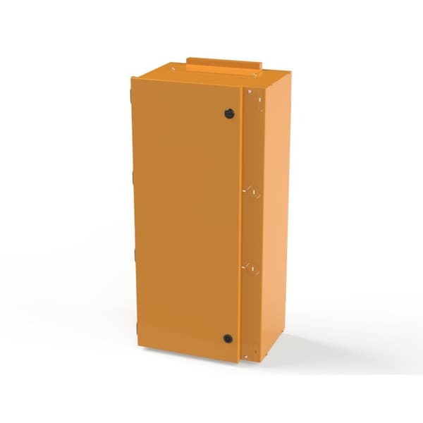 1/4 Turn Latch Electrical Enclosures, 32 in H, 9-3/4 in D, 15 in W, NEMA 1, Carbon Steel